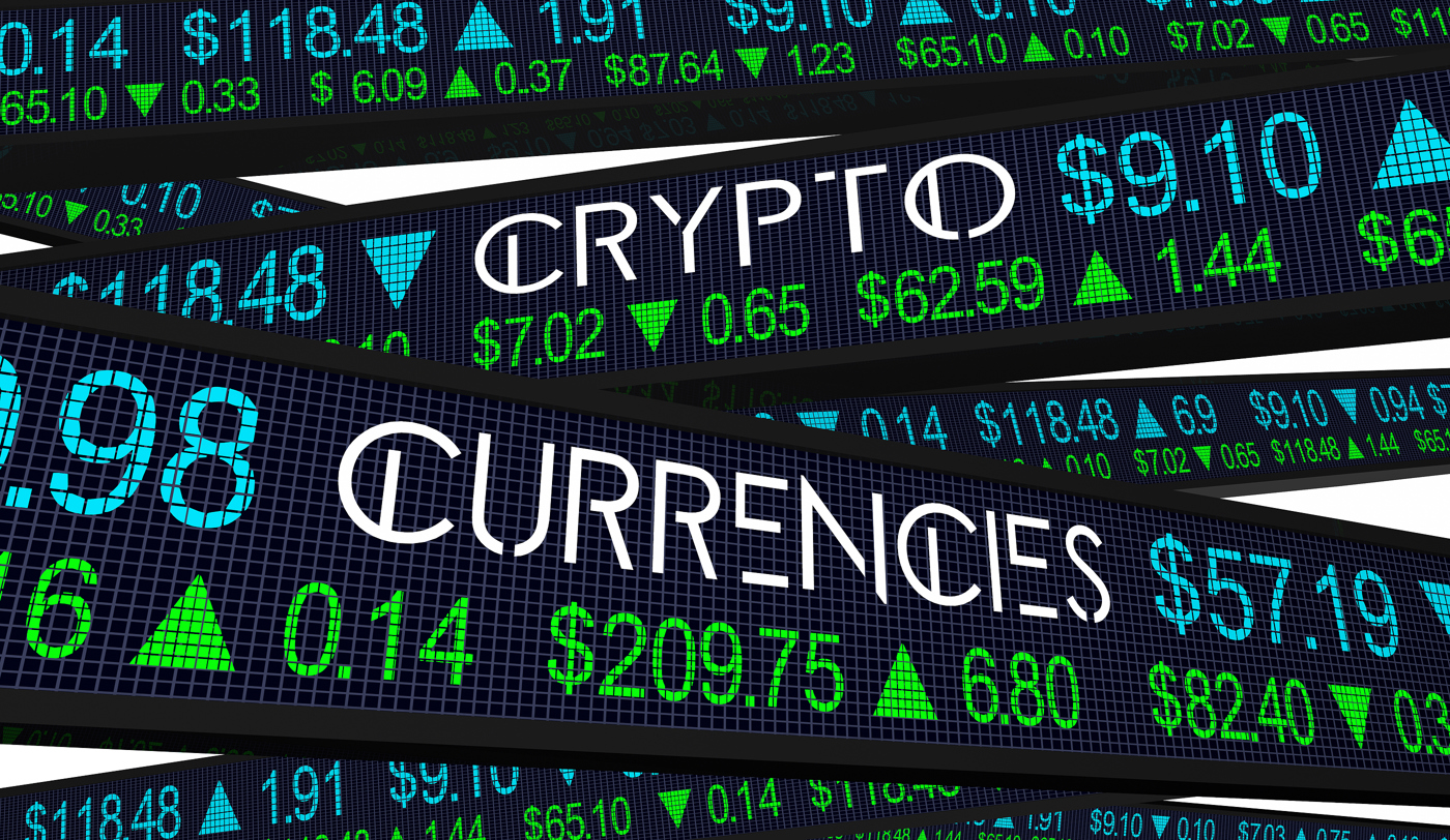 Cryptocurrency, digital currency, crypto stocks