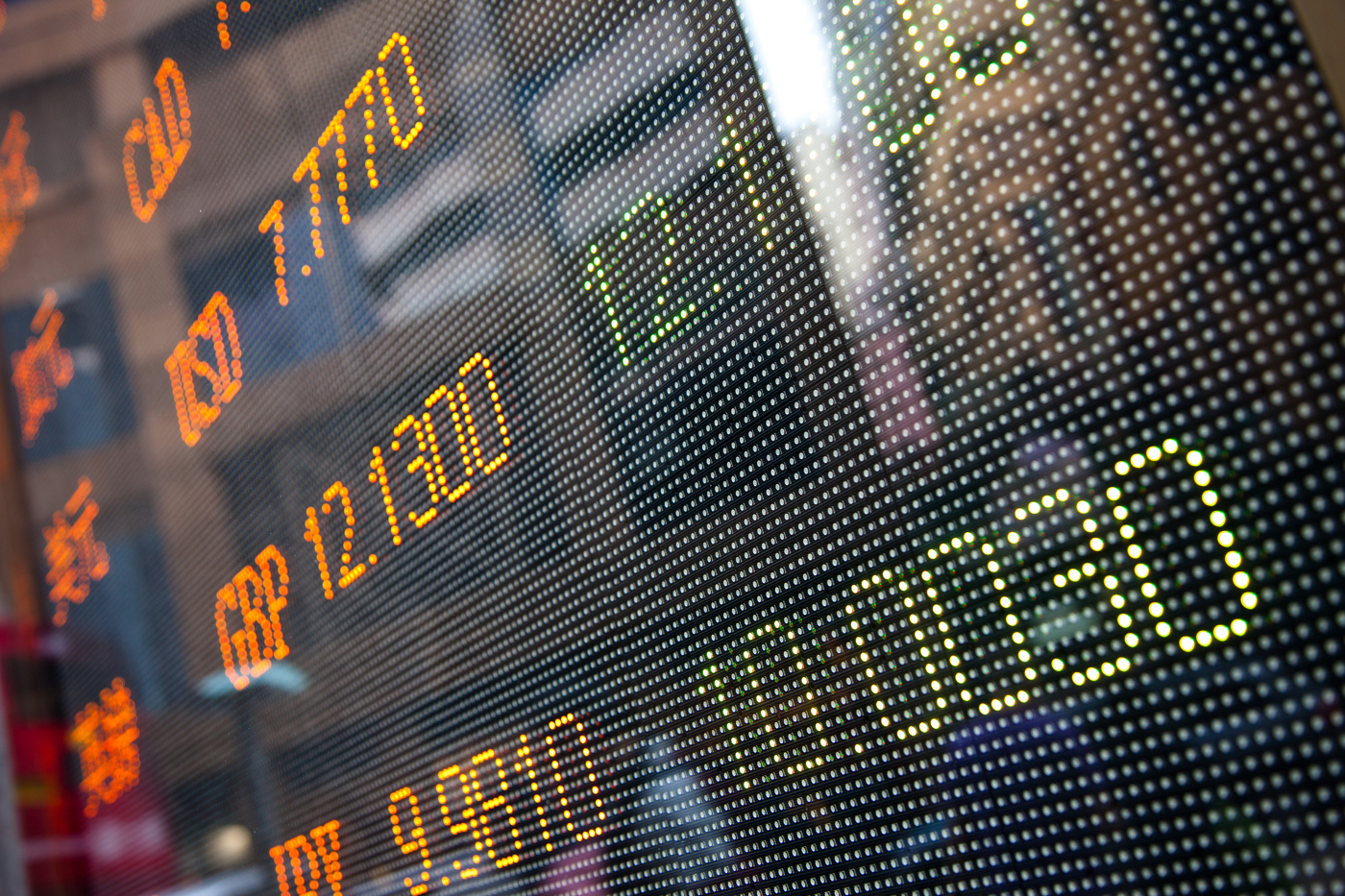 Stock ticker