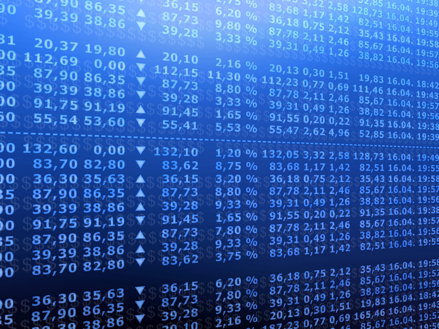 Stock tickers, stock prices, stock market, investing, trading